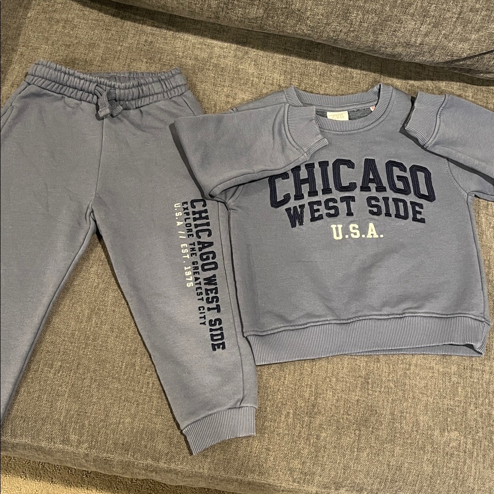 Never worn Zara Toddler Jogger set